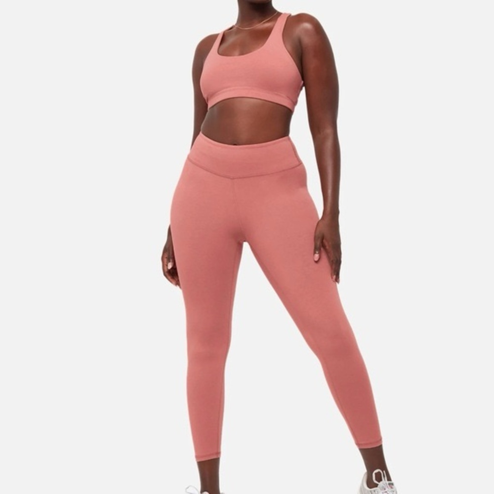 MATE the Label Organic Stretch Legging in Rose | X-Small